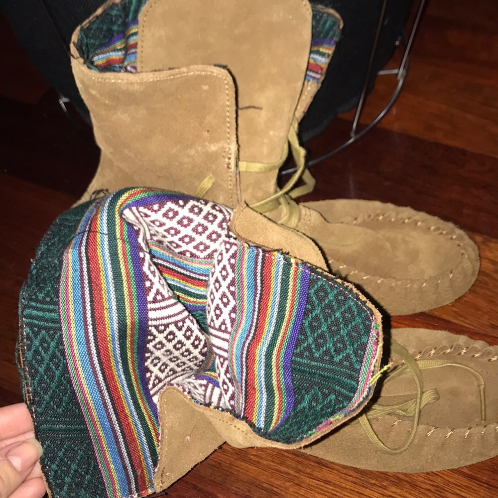 Funky floppy boots! NEVER WORN